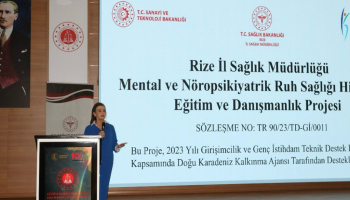 “Mental ve Nöropsikiyatrik Ruh Sağlığı Hizmetleri Eğitim ve Danışmanlık”  projesi etkinliğinin açılış konuşması ve etkinlikleri.