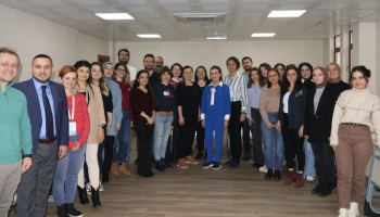  “Mental ve Nöropsikiyatrik Ruh Sağlığı Hizmetleri Eğitim ve Danışmanlık”  projesi etkinliğinin açılış konuşması ve kursiyerler