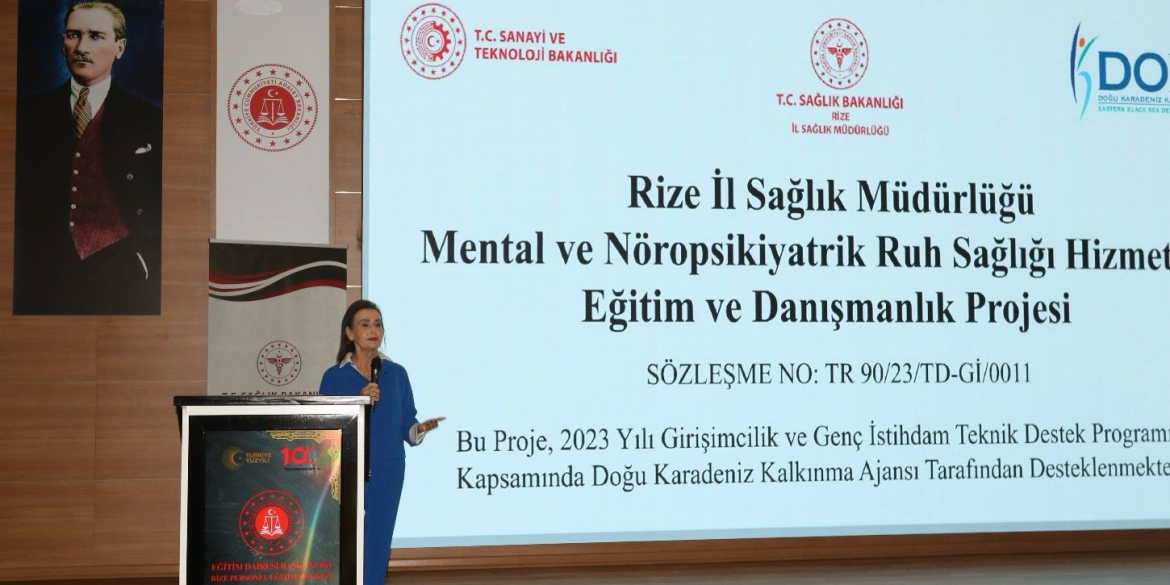 “Mental ve Nöropsikiyatrik Ruh Sağlığı Hizmetleri Eğitim ve Danışmanlık”  projesi etkinliğinin açılış konuşması ve etkinlikleri.